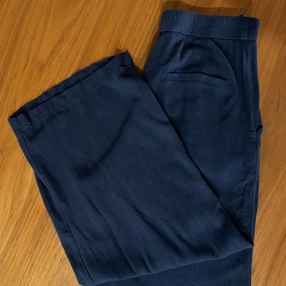 General Fawn, Cotton/Linen, navel blue, Petite/small - Picture 1 of 8